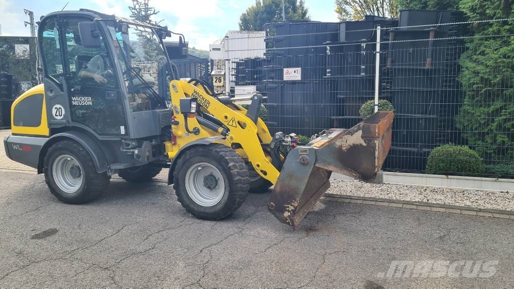 Wacker Neuson WL 38, 3. Steuerkreis Zusatzhydraulik, Radlader Pás carregadoras de rodas