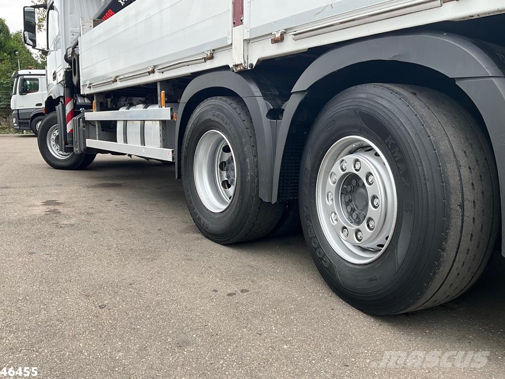 Mercedes-Benz Arocs 2536 Euro 6 Hiab 30 Tonmeter laadkraan Rabljene dizalice za težak teren