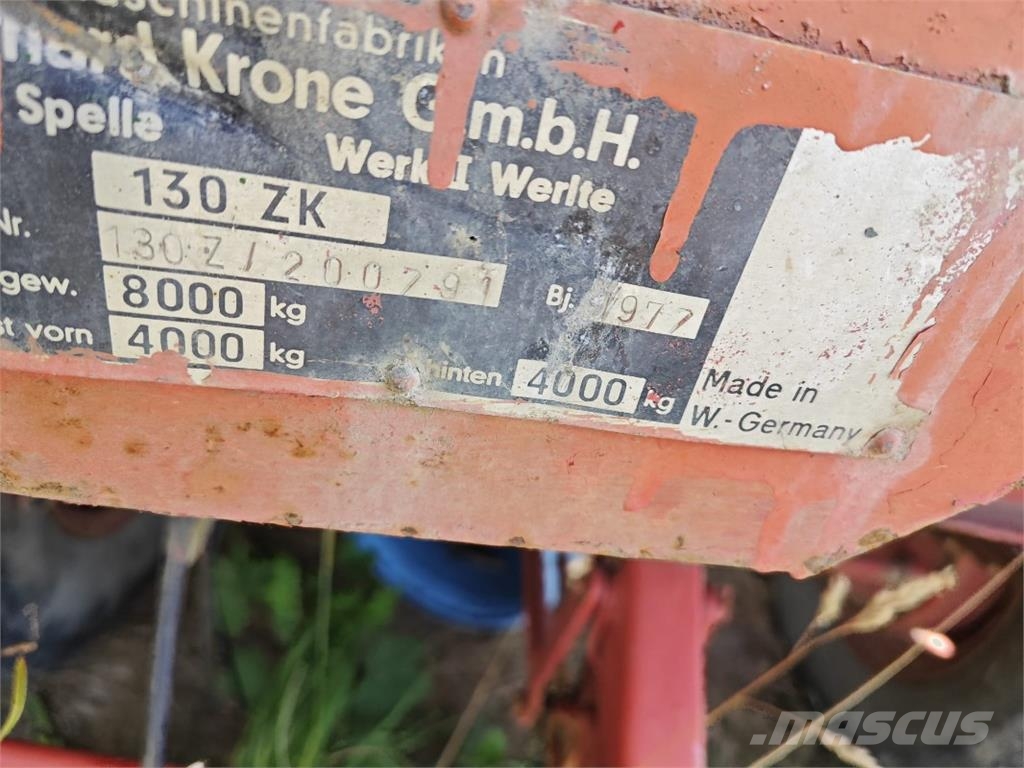 Krone ZK 130 مقطورات أخرى