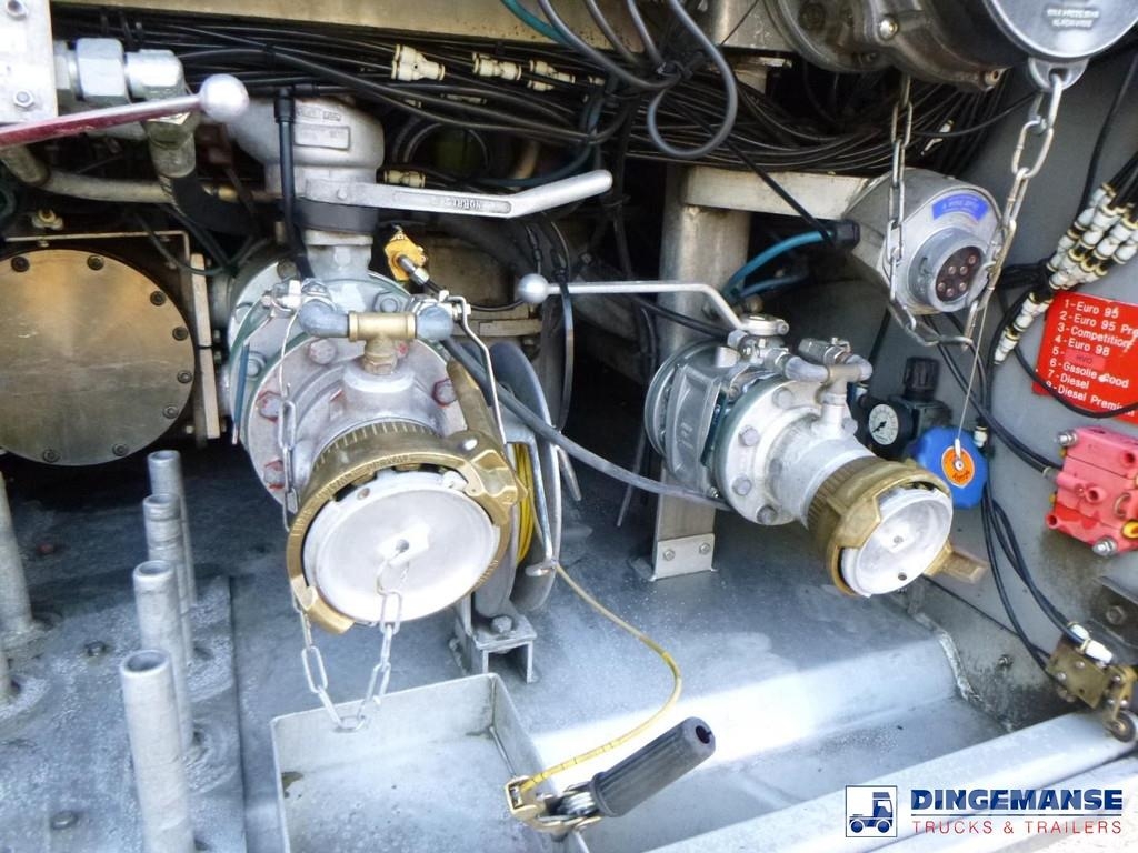 Dijssel Fuel tank alu 35.3 m3 / 5 comp Tankopleggers