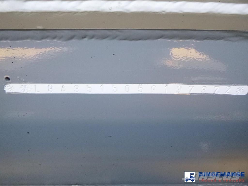 Dijssel Fuel tank alu 35.3 m3 / 5 comp Tankopleggers