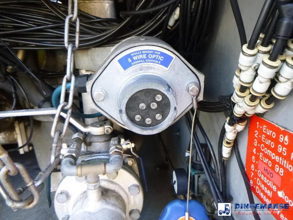 Dijssel Fuel tank alu 35.3 m3 / 5 comp Tankopleggers