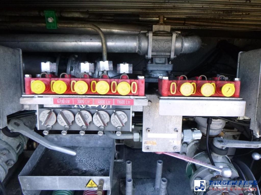 Dijssel Fuel tank alu 35.3 m3 / 5 comp Tankopleggers