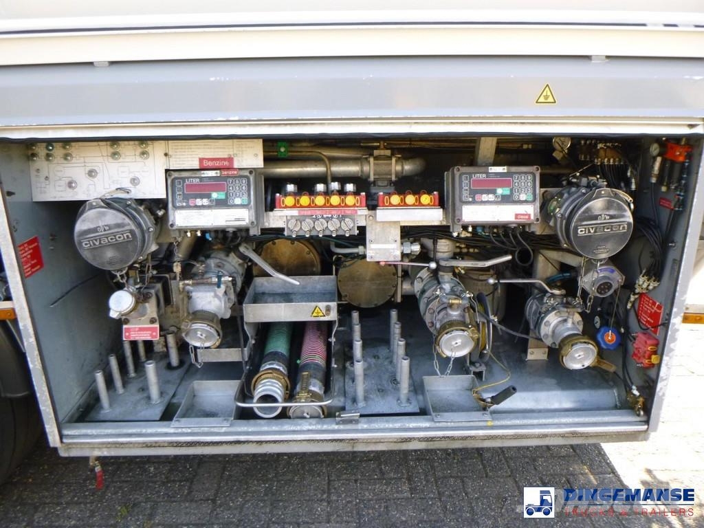 Dijssel Fuel tank alu 35.3 m3 / 5 comp Tankopleggers