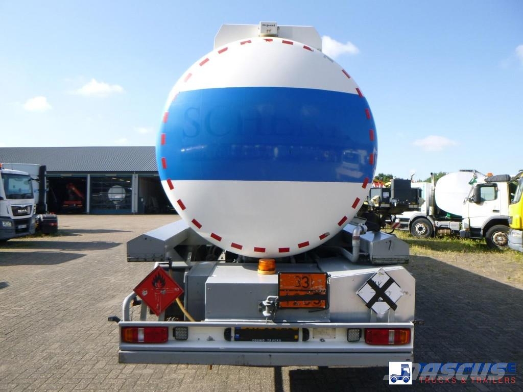 Dijssel Fuel tank alu 35.3 m3 / 5 comp Tankopleggers