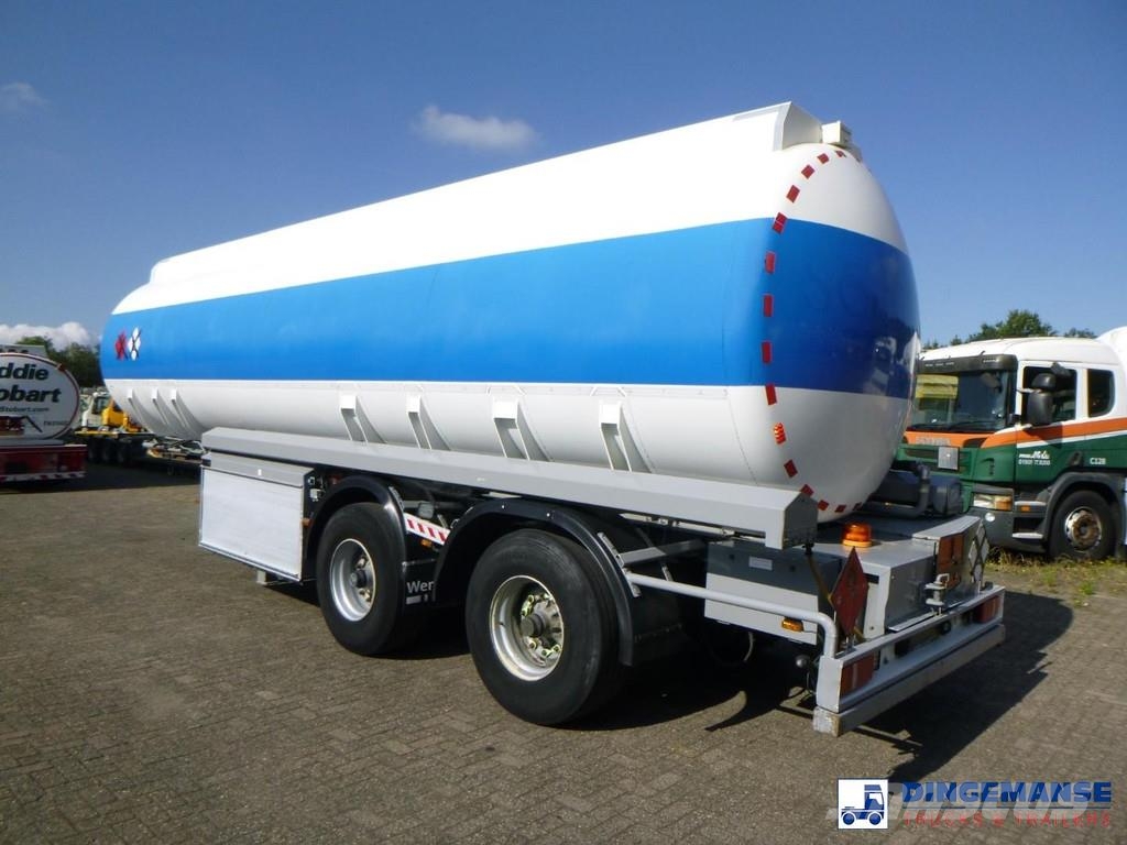 Dijssel Fuel tank alu 35.3 m3 / 5 comp Tankopleggers