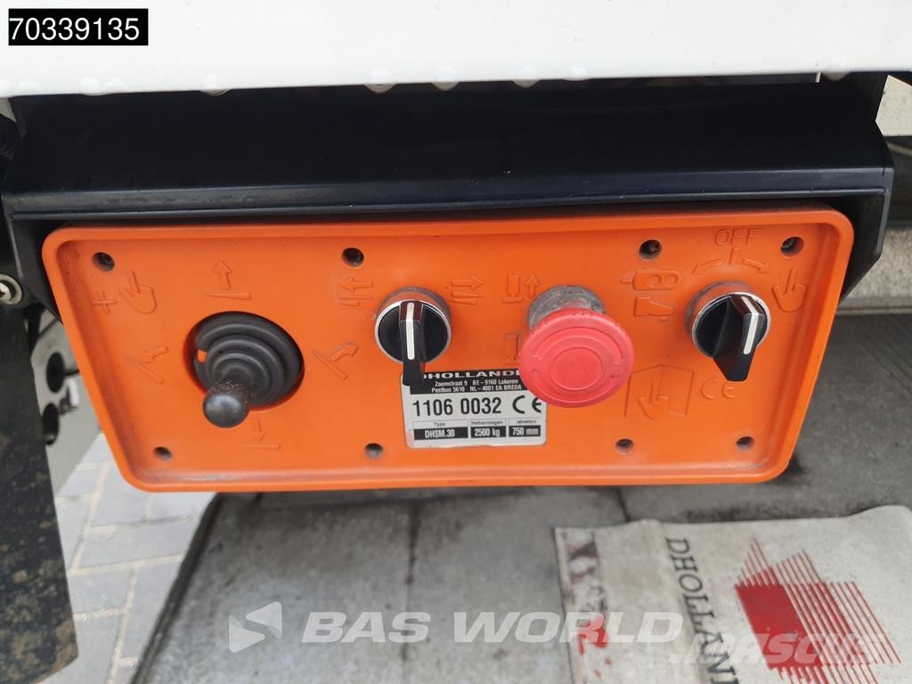 Krone SD Bi-temp Tailgate 250x265cm Lift Axle Külmikpoolhaagised