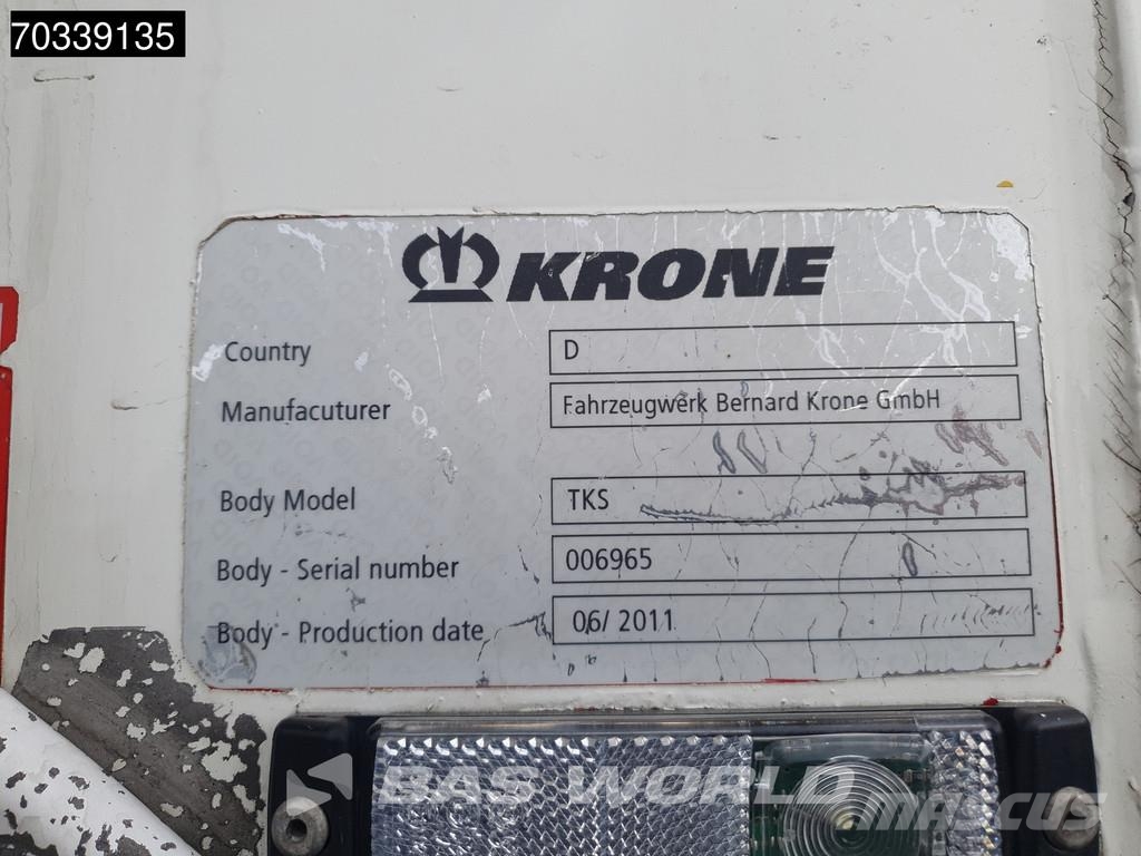 Krone SD Bi-temp Tailgate 250x265cm Lift Axle Külmikpoolhaagised