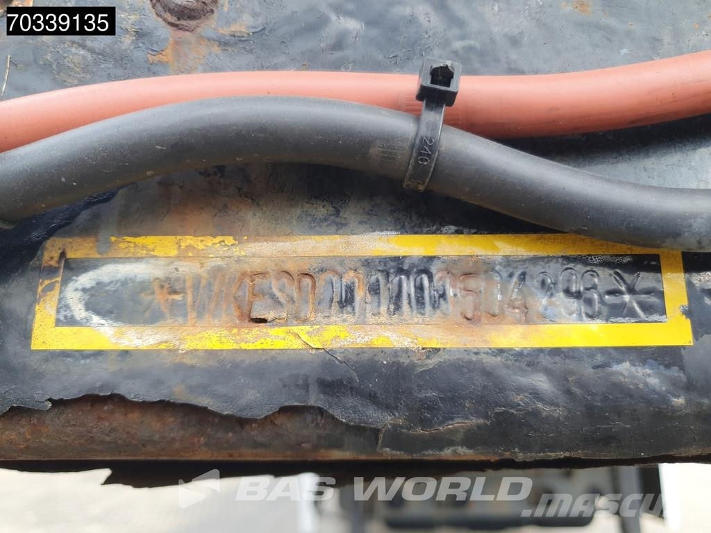 Krone SD Bi-temp Tailgate 250x265cm Lift Axle Külmikpoolhaagised