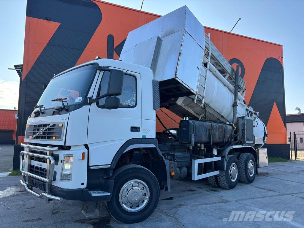 Volvo FM 300 6x6 WASTE 4 + CLEAN WATER 8 m3 / VACUUM Hib Camiones aspiradores/combi