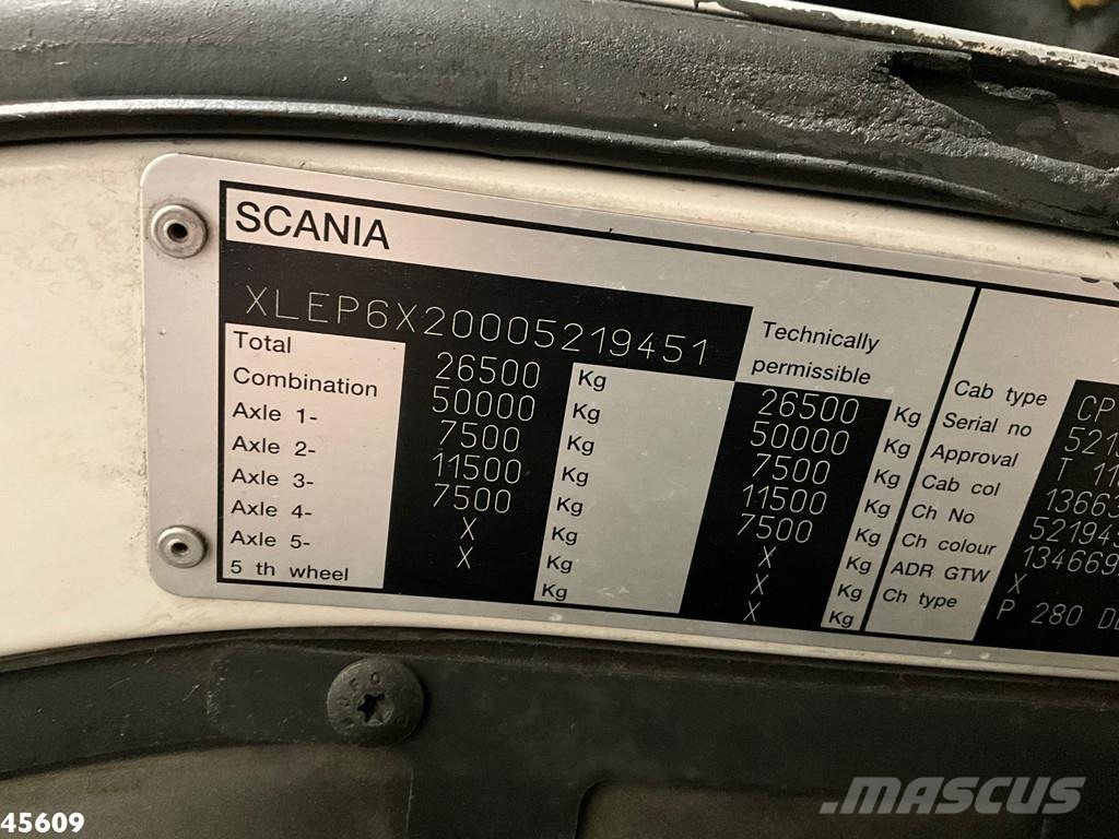 Scania P 280 Euro 5 Geesink 22m³ Camion de deseuri
