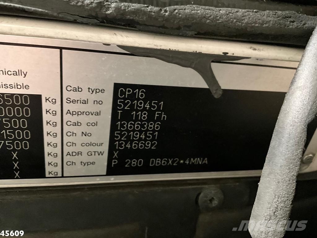 Scania P 280 Euro 5 Geesink 22m³ Camion de deseuri