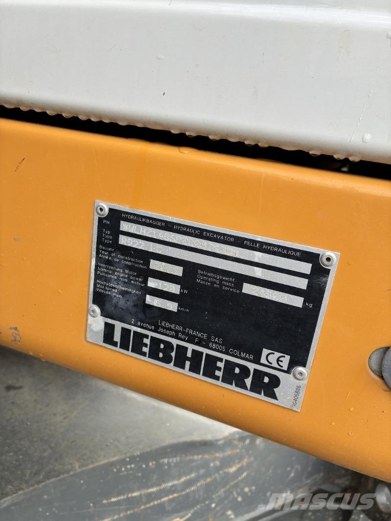 Liebherr R922 LC Beltegraver