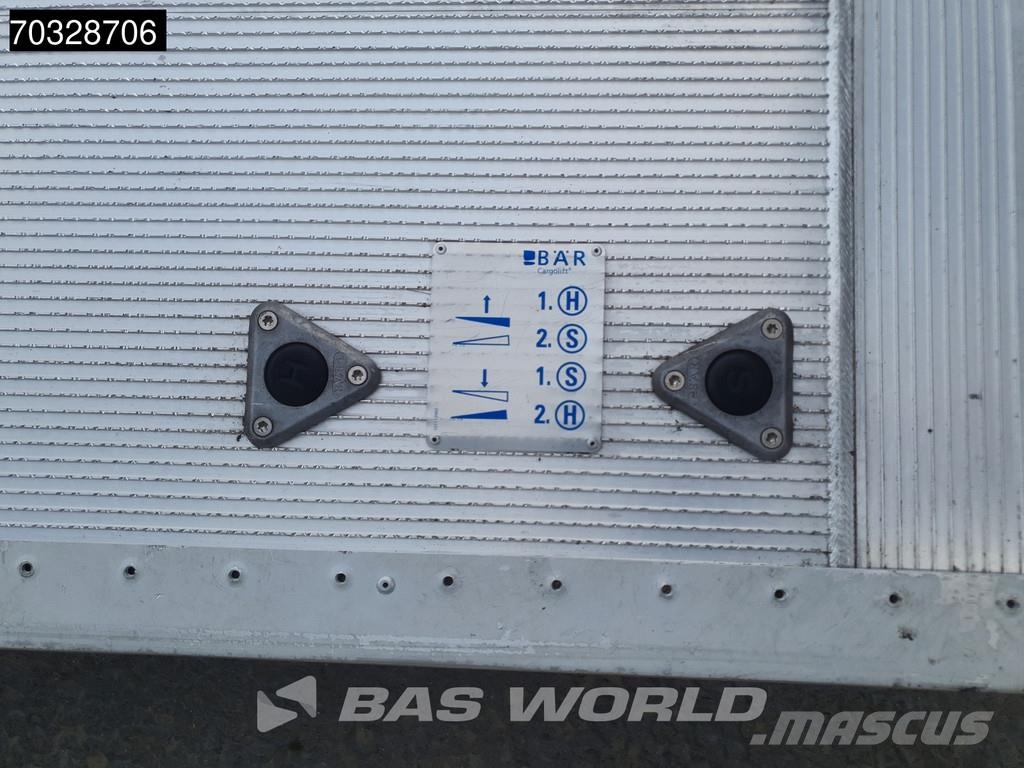 Mercedes-Benz Atego 1624 4X2 16t 6-Cylinder Engine 1500kg Tailga Camiones de caja de lona