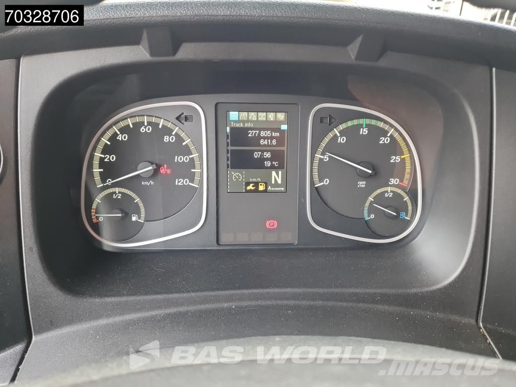 Mercedes-Benz Atego 1624 4X2 16t 6-Cylinder Engine 1500kg Tailga Camiones de caja de lona