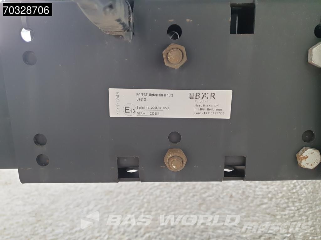 Mercedes-Benz Atego 1624 4X2 16t 6-Cylinder Engine 1500kg Tailga Camiones de caja de lona