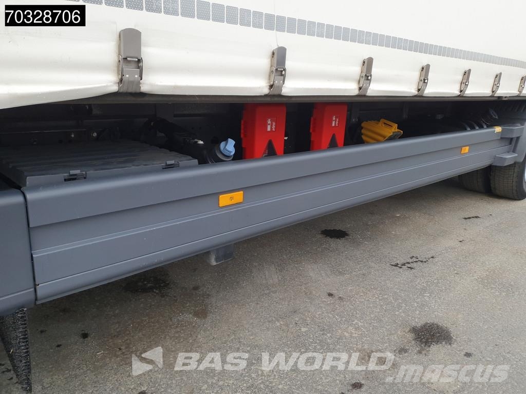 Mercedes-Benz Atego 1624 4X2 16t 6-Cylinder Engine 1500kg Tailga Camiones de caja de lona