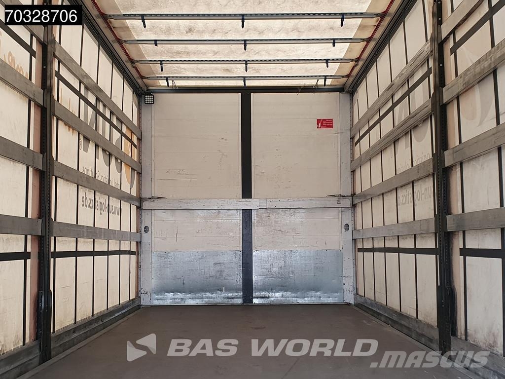 Mercedes-Benz Atego 1624 4X2 16t 6-Cylinder Engine 1500kg Tailga Camiones de caja de lona