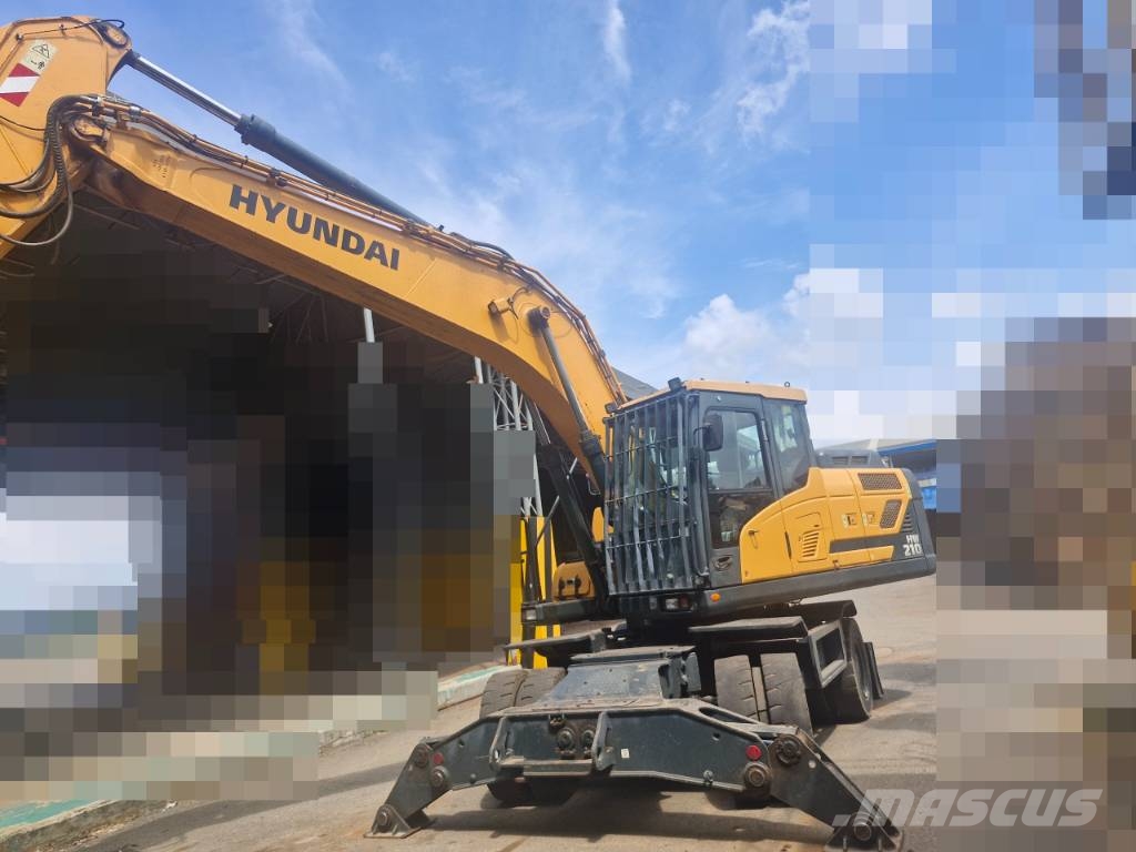 Hyundai HW 210 A ホイール式油圧ショベル(パワーショベル・ユンボ・バックホー)