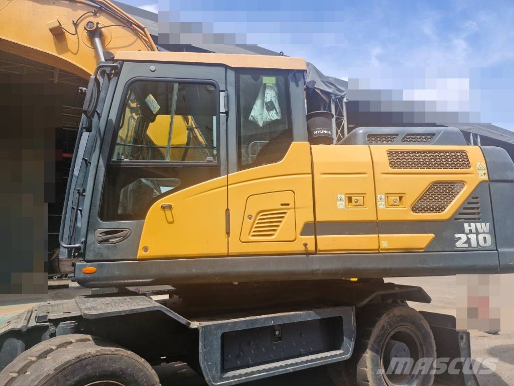 Hyundai HW 210 A ホイール式油圧ショベル(パワーショベル・ユンボ・バックホー)