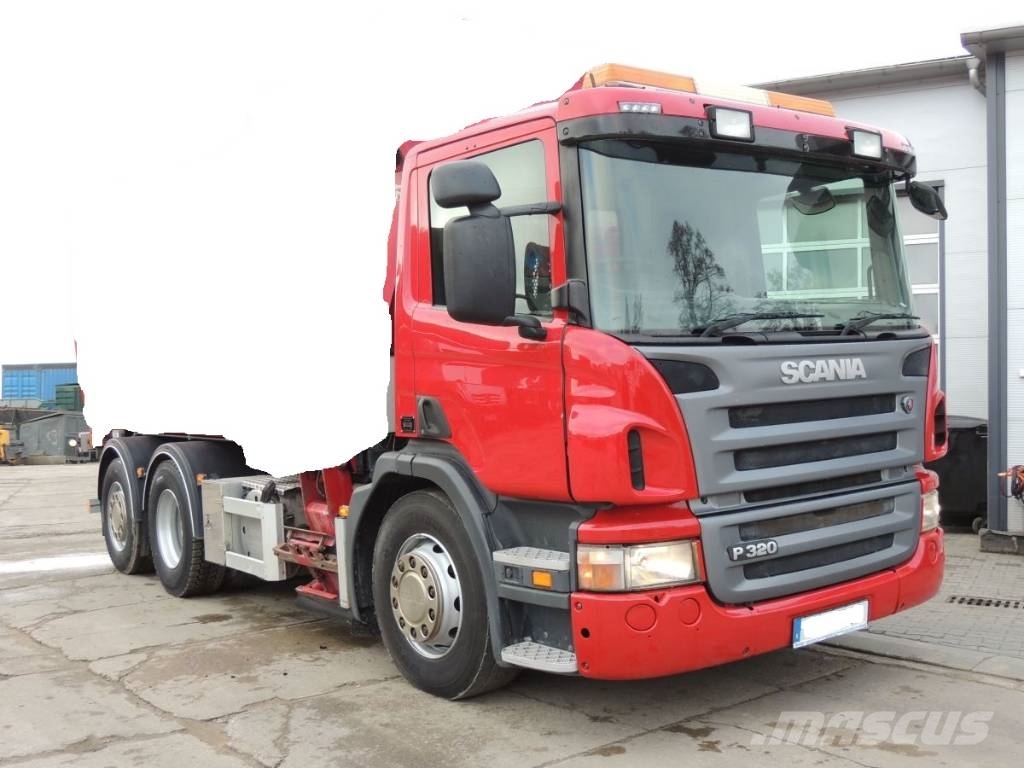 Scania P320 Rama, 2011rok, 6x2, 320KM, EURO 5 Шасі з кабіною