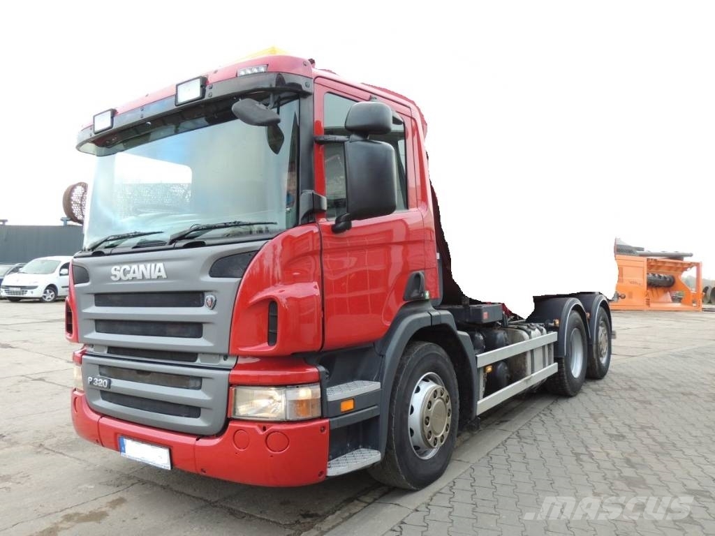 Scania P320 Rama, 2011rok, 6x2, 320KM, EURO 5 Шасі з кабіною