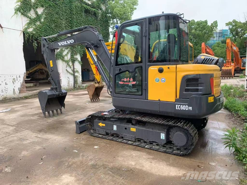 Volvo EC 60 D Mini ekskavatörler, 7 tona dek
