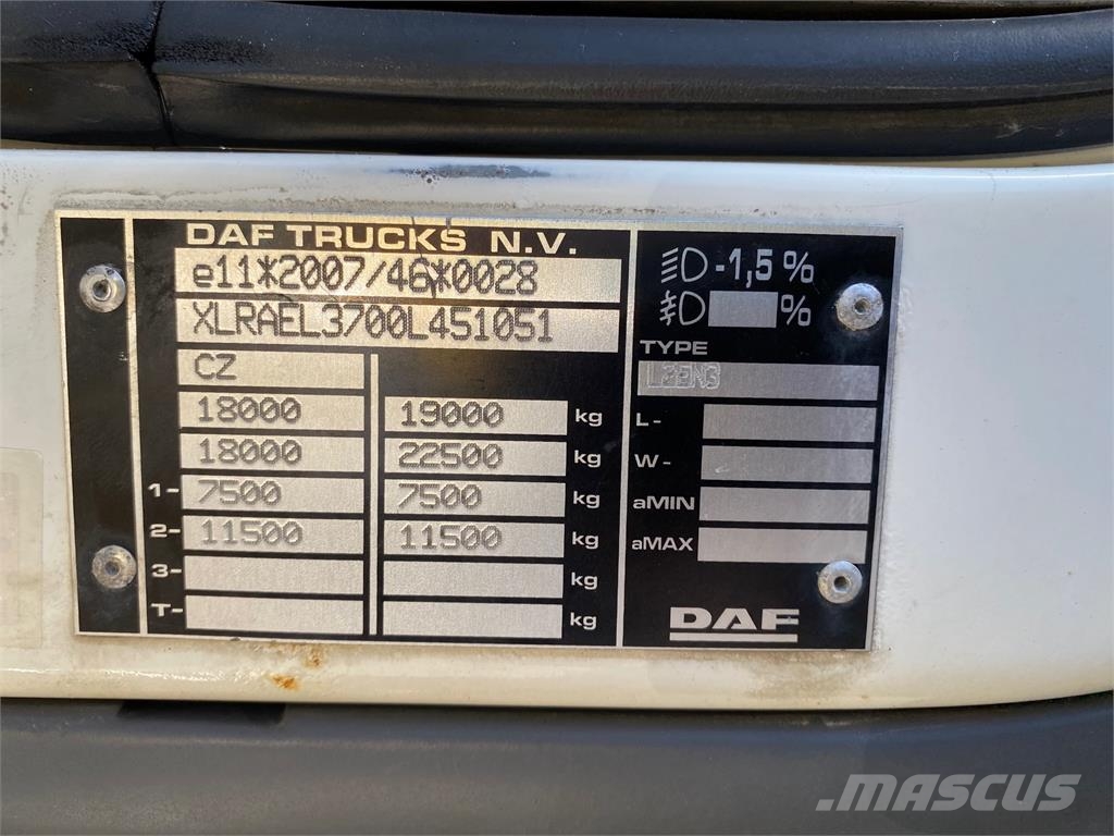DAF LF VIN 051 Frigofrik kamyonlar