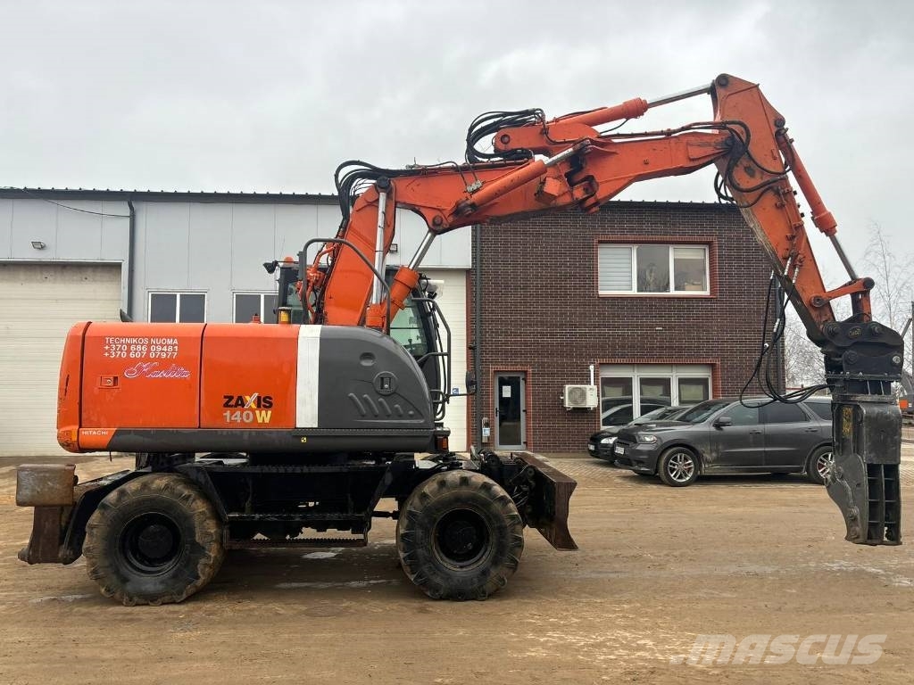 Hitachi ZX140 W-3 حفارات بعجل