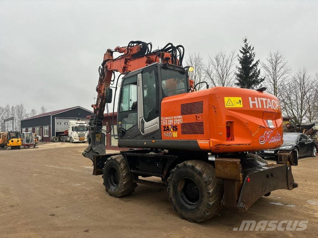 Hitachi ZX140 W-3 حفارات بعجل