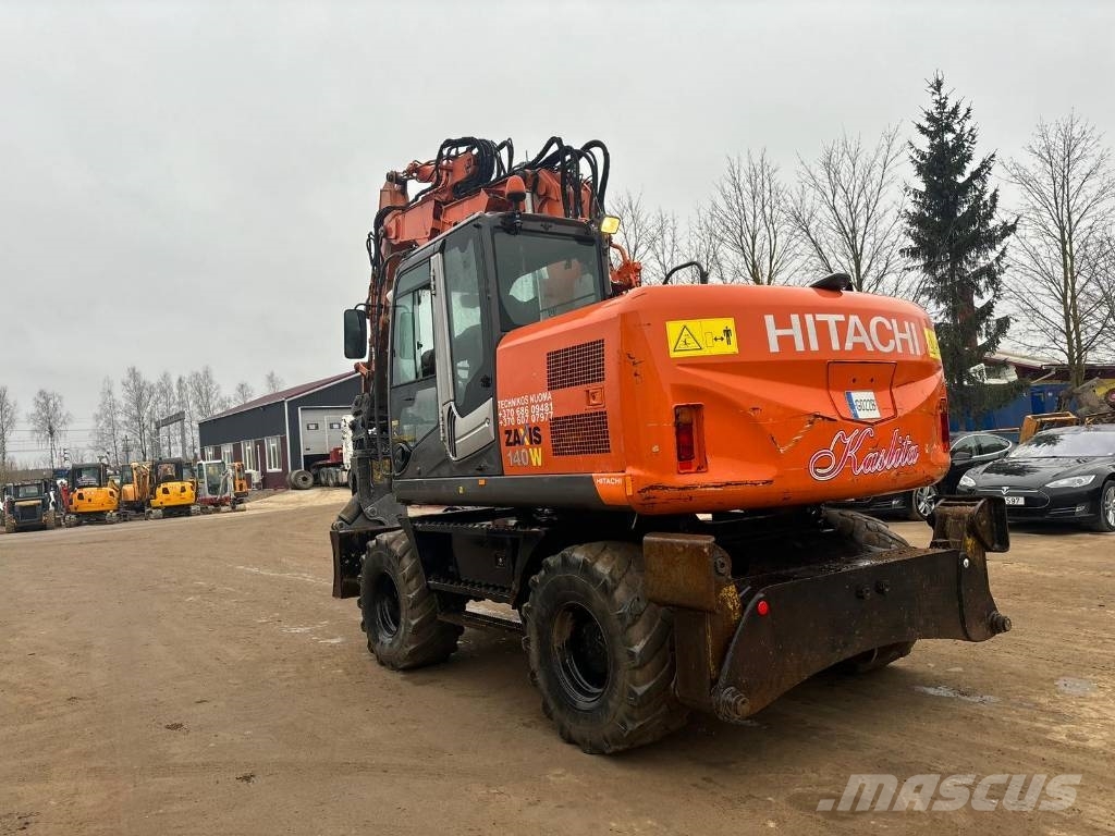 Hitachi ZX140 W-3 حفارات بعجل
