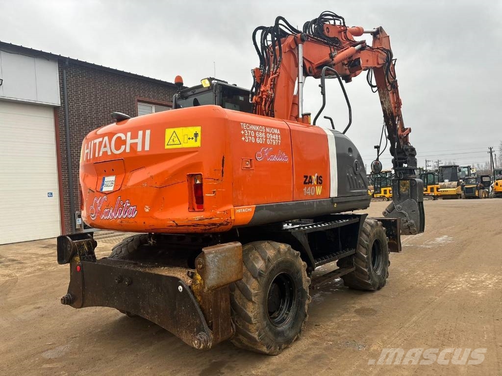 Hitachi ZX140 W-3 حفارات بعجل
