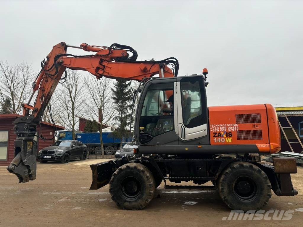 Hitachi ZX140 W-3 حفارات بعجل