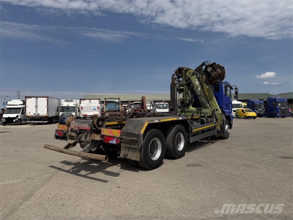 MAN TGA VIN 454 شاحنات الرافعات الخطافية