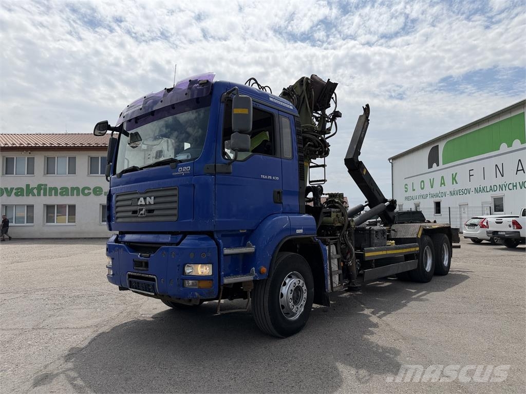MAN TGA VIN 454 شاحنات الرافعات الخطافية