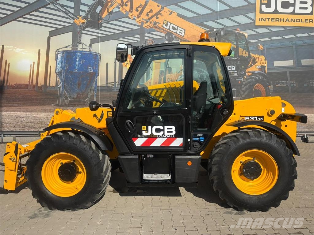 JCB 531-70 Industrial مناولات متداخلة