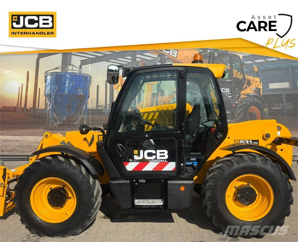 JCB 531-70 Industrial مناولات متداخلة