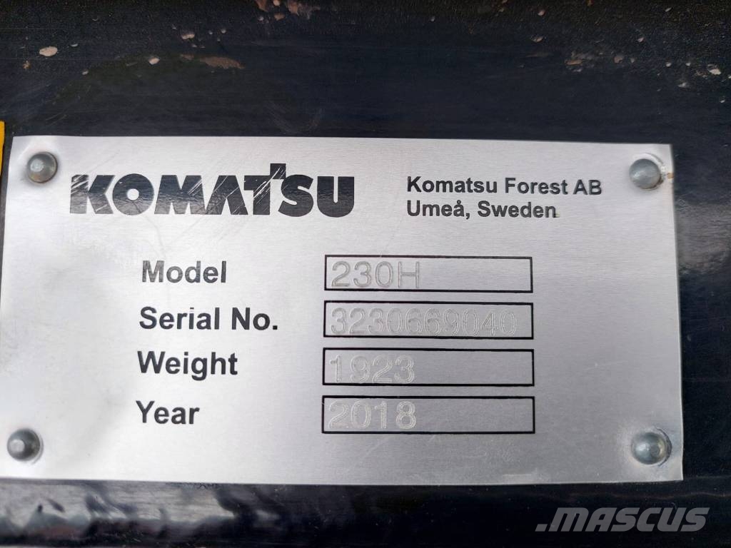 Komatsu 931.2 Θεριζοαλωνιστικές μηχανές