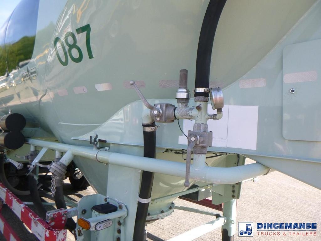 Spitzer Powder tank alu 39 m3 / 1 comp Tsisternhaagised