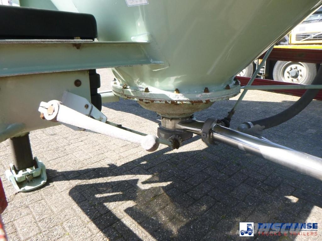 Spitzer Powder tank alu 39 m3 / 1 comp Tsisternhaagised