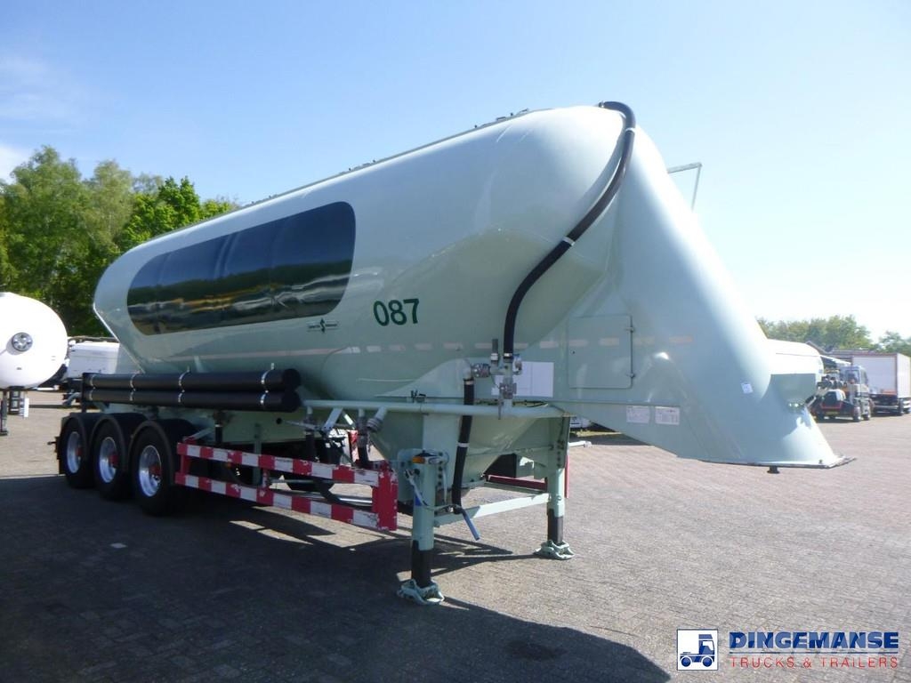 Spitzer Powder tank alu 39 m3 / 1 comp Tsisternhaagised