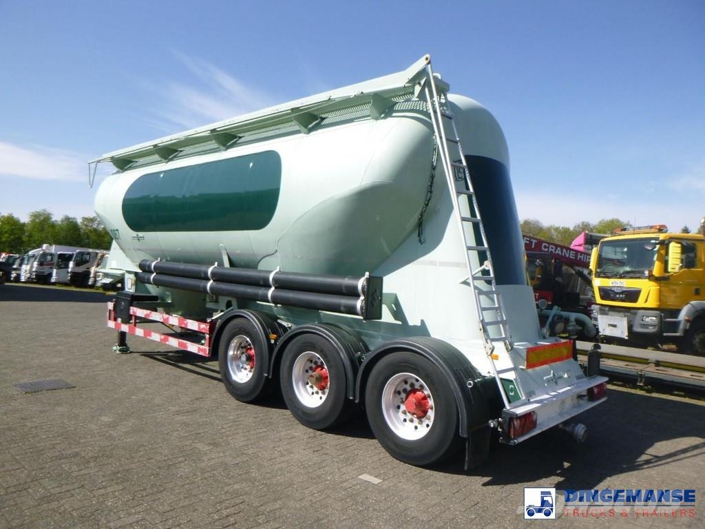 Spitzer Powder tank alu 39 m3 / 1 comp Tsisternhaagised