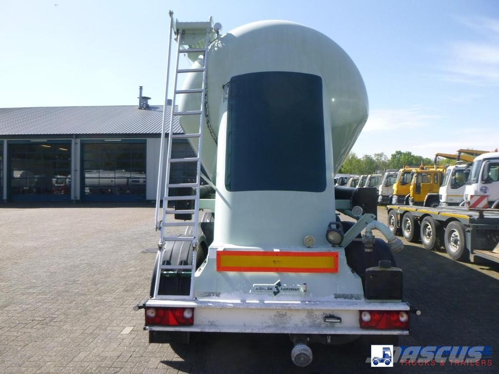 Spitzer Powder tank alu 39 m3 / 1 comp Tsisternhaagised
