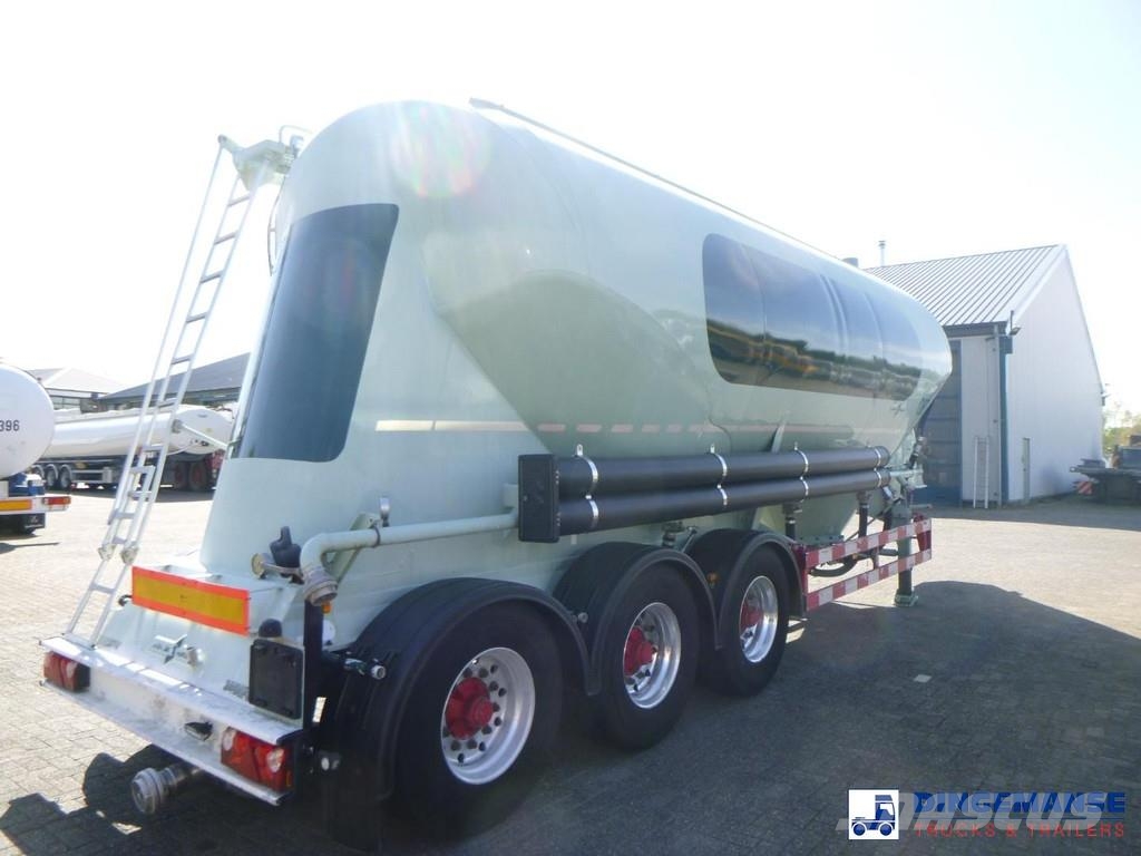 Spitzer Powder tank alu 39 m3 / 1 comp Tsisternhaagised