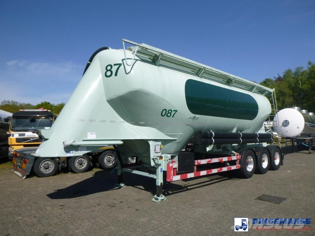 Spitzer Powder tank alu 39 m3 / 1 comp Tsisternhaagised
