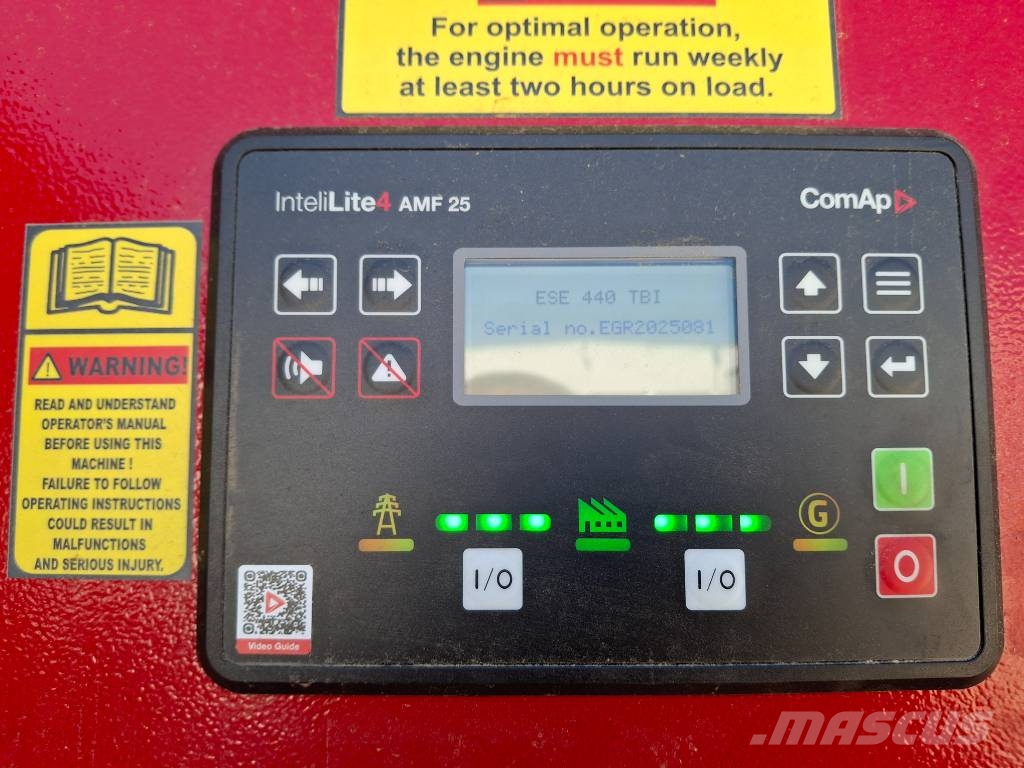 Endress ZENESSIS 440 TBI مولدات ديزل