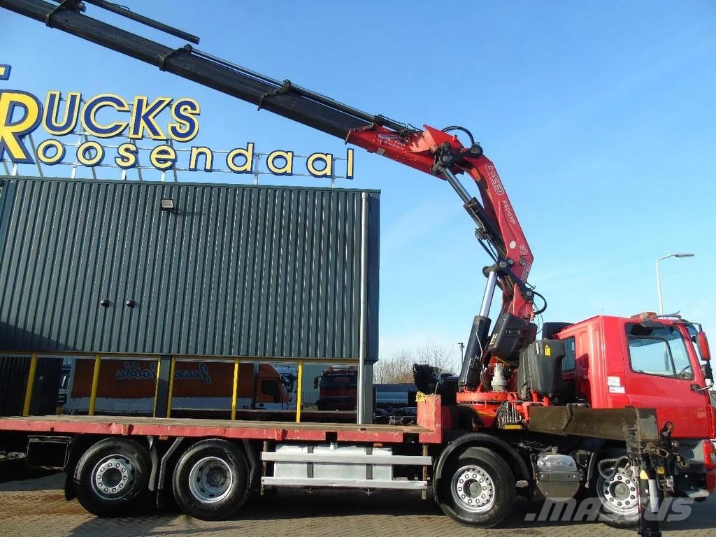 DAF CF 85.510 + FASSI 80TON 6x + 8X2 + EURO 5 + REMOTE Rabljeni žerjavi za vsak teren