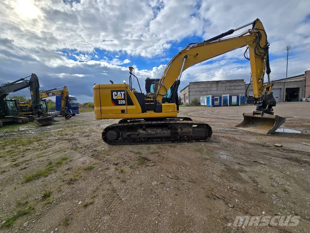 CAT 320 N Trimble GPS حفارات زحافة