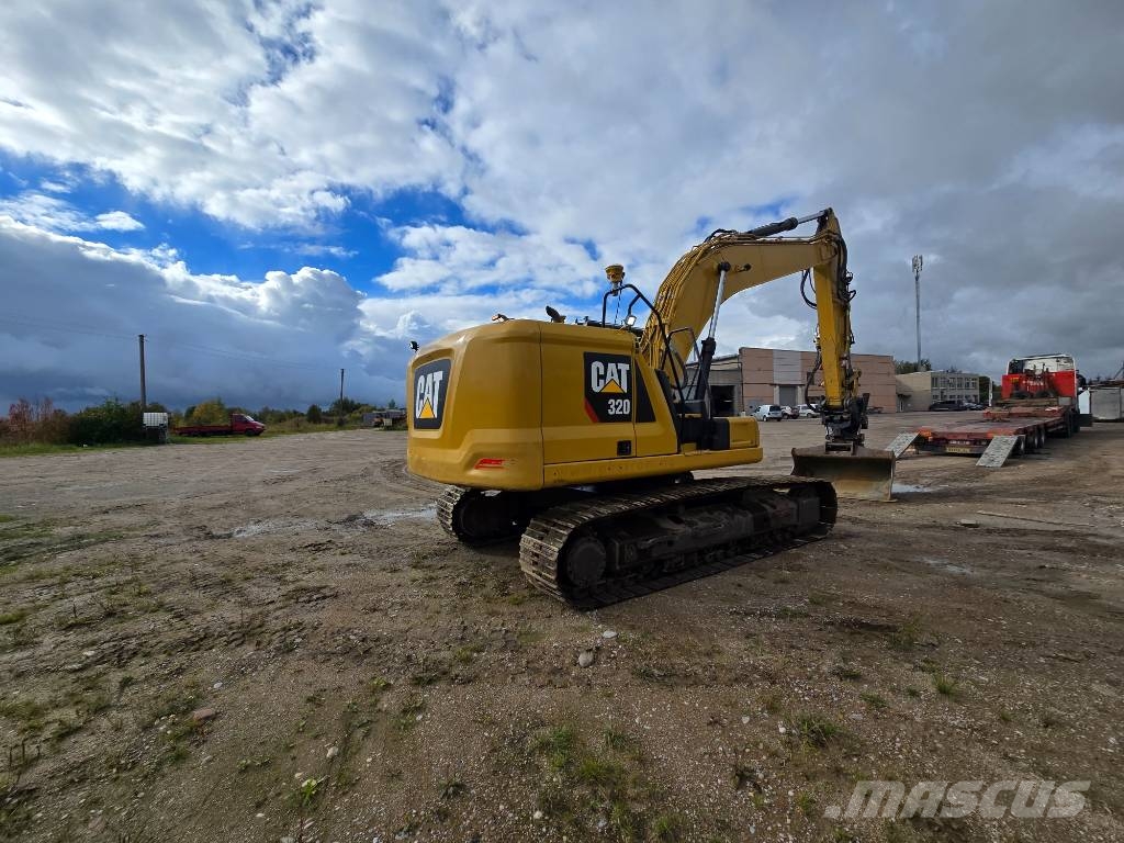 CAT 320 N Trimble GPS حفارات زحافة