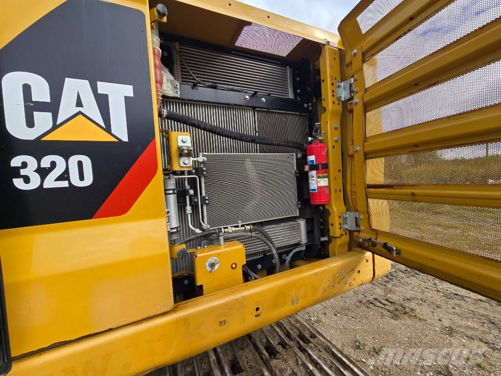 CAT 320 N Trimble GPS حفارات زحافة
